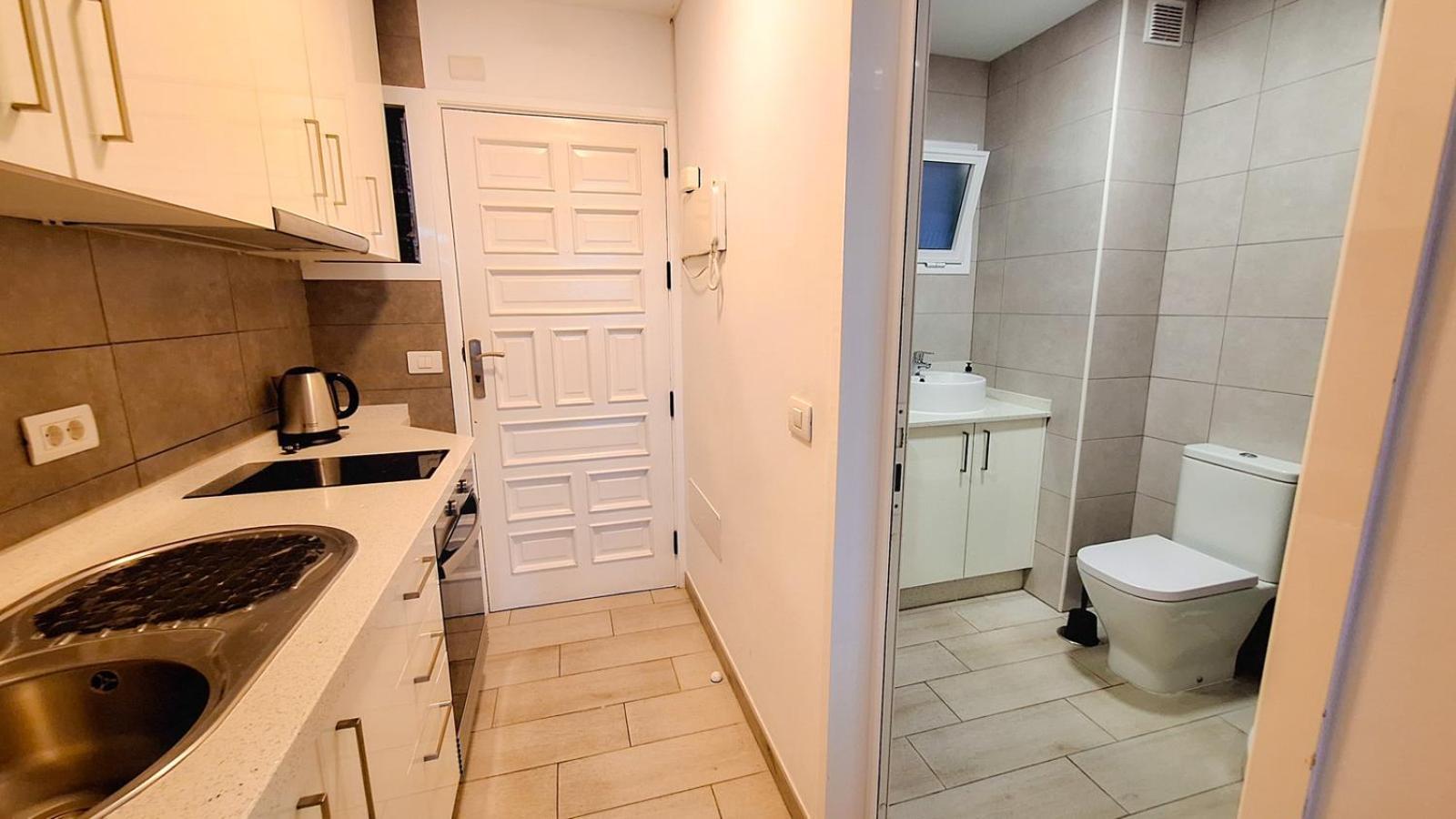 Studio With Balcony And Sea View Puerto de la Cruz  Exteriör bild