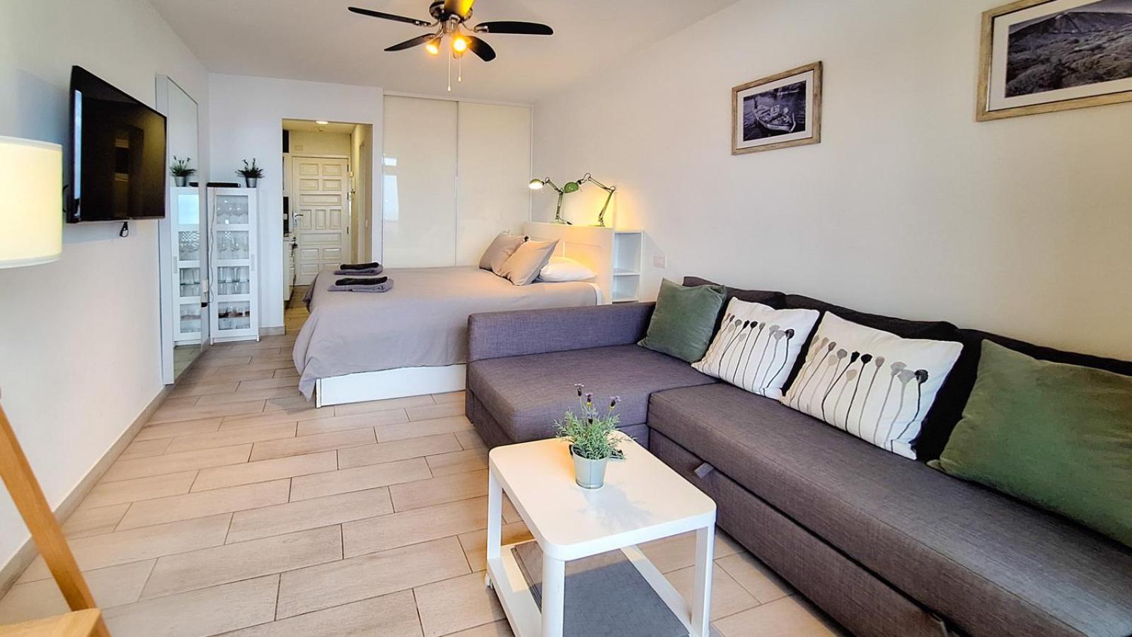 Studio With Balcony And Sea View Puerto de la Cruz  Exteriör bild