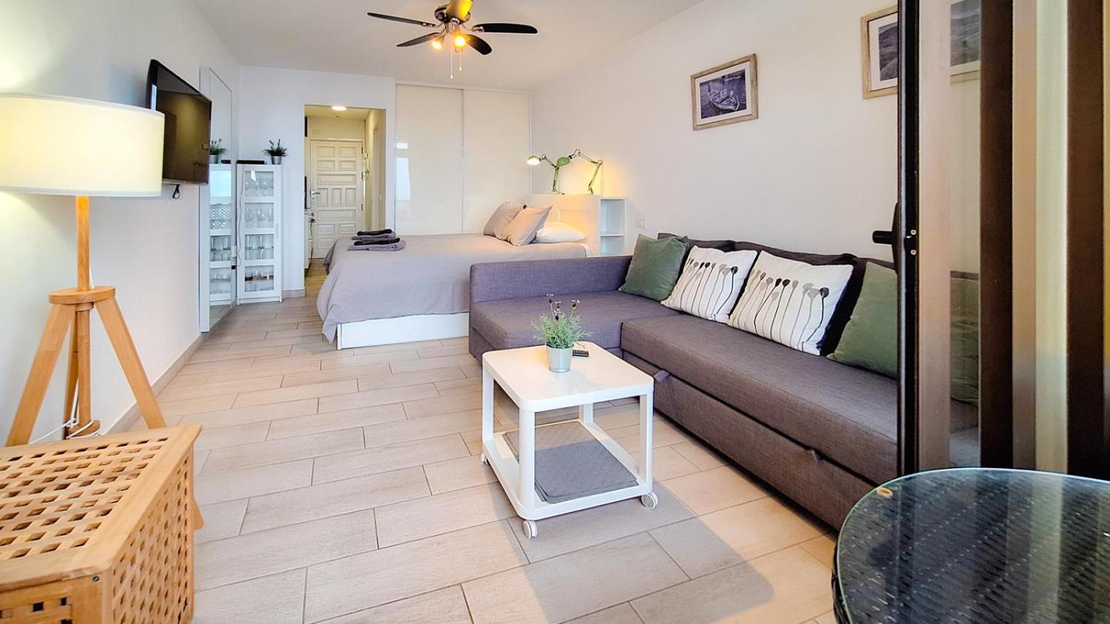 Studio With Balcony And Sea View Puerto de la Cruz  Exteriör bild