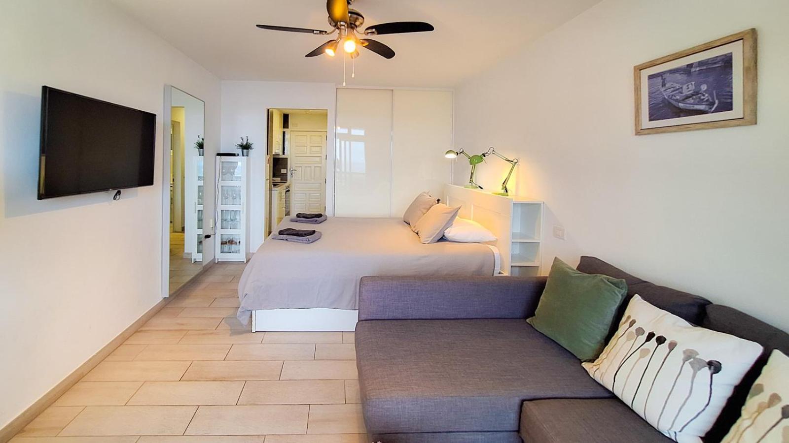 Studio With Balcony And Sea View Puerto de la Cruz  Exteriör bild