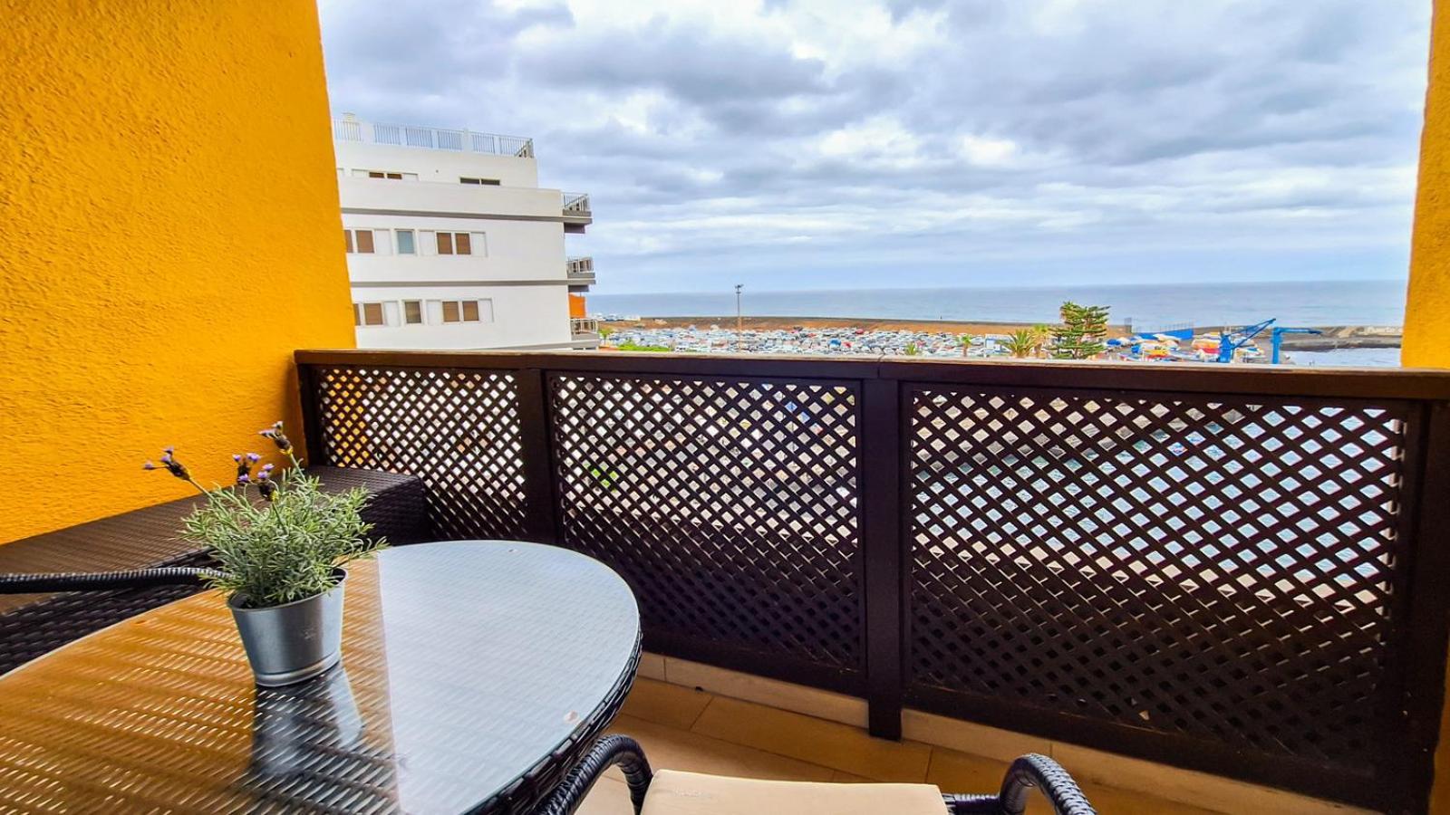 Studio With Balcony And Sea View Puerto de la Cruz  Exteriör bild