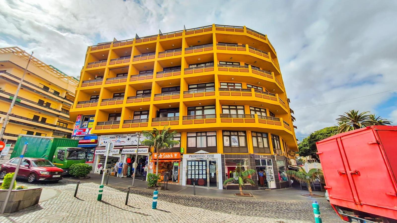 Studio With Balcony And Sea View Puerto de la Cruz  Exteriör bild