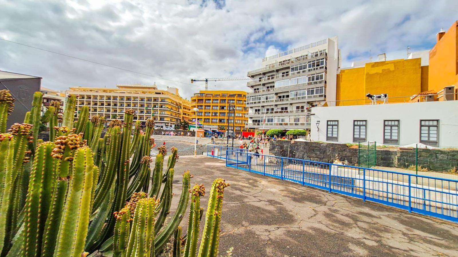 Studio With Balcony And Sea View Puerto de la Cruz  Exteriör bild